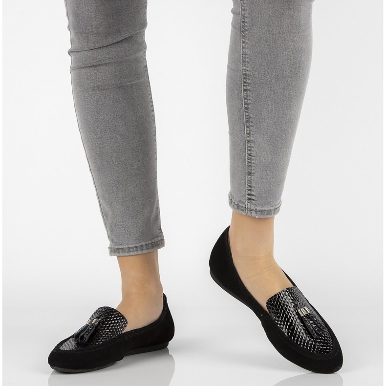 Senhores de couro Filippo DP2024 / 21 Bk preto 1