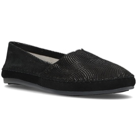 Bailarinas de couro Filippo DP031 / 21 Bk preto 1