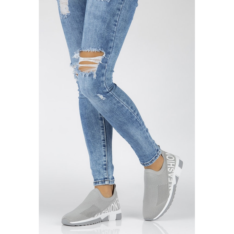 Tênis feminino Filippo DTN2297 / 21 Gr cinza 1