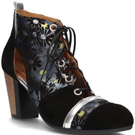 Sapatos de couro Filippo 03938-01 Preto 1