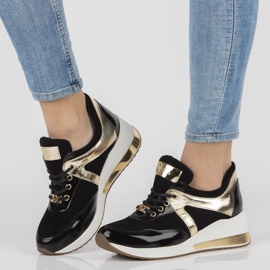 Tênis de couro Filippo 086 preto 1