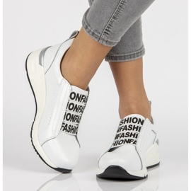 Tênis de couro Filippo DP2053 / 21 Wh branco 1