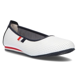 Bailarinas de couro Filippo DP2171 / 21 Wh branco 1 Bailarinas de couro Filippo DP2171 / 21 Wh branco 1