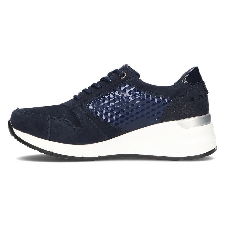 Tênis de couro Filippo DP2052 / 21 Nv azul marinho azul-marinho 1