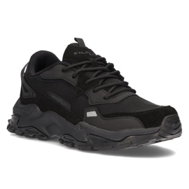 Sapatos de couro Filippo MSP2122 / 21 Bk preto 1