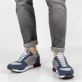 Sapatos Filippo MSP2129 / 21 Nv Gr cinza azul marinho azul-marinho 2