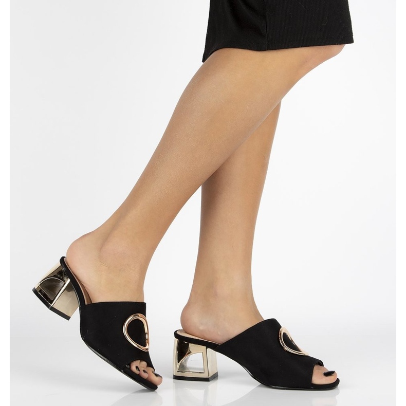 Chinelos pretos Filippo DK2088 / 21 Bk 1