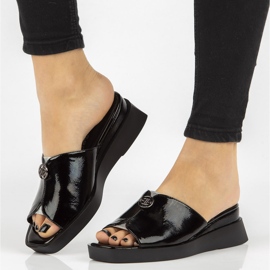 Chinelos pretos Filippo DK2351 / 21 Bk 1