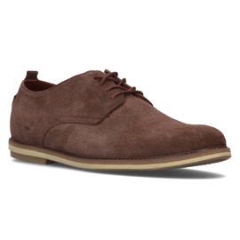 Sapatos de couro Filippo 5385-3 marrom 1