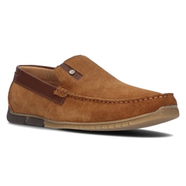 Mocassim de couro Filippo 5274-6 marrom 1