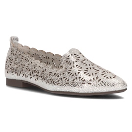 Lordes de couro Filippo DP2039 / 21 Si prata 1