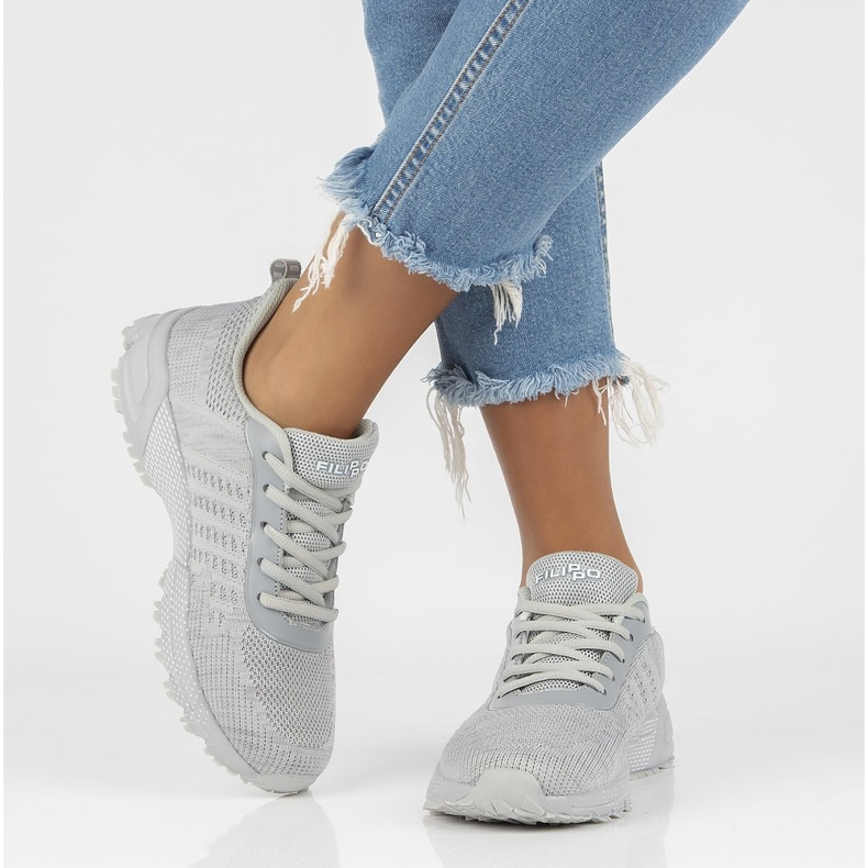 Sapatos desportivos Filippo DSP1445 / 21 Gr cinzentos cinza 1 Sapatos desportivos Filippo DSP1445 / 21 Gr cinzentos cinza 1