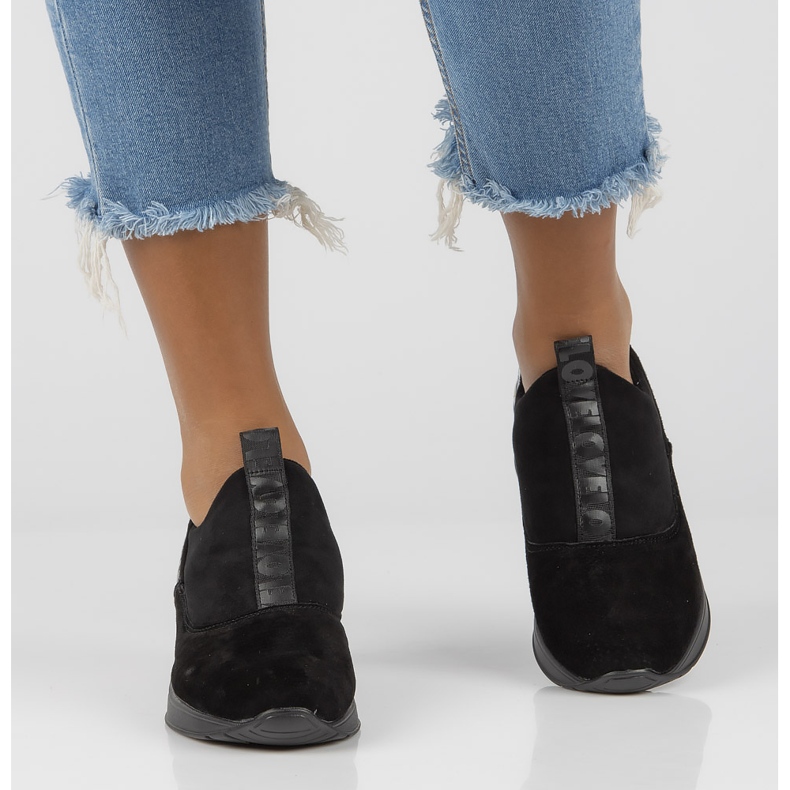 Tênis de couro Filippo DP1689 / 21 Bk Bk Preto 2