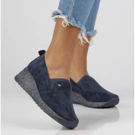 Tênis de couro Filippo DP1500 / 21 Nv azul marinho azul-marinho 1