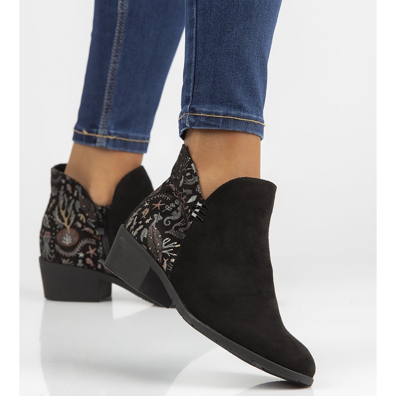 Botas pretas Filippo DBT1475 / 21 Bk preto multicolorido 1 Botas pretas Filippo DBT1475 / 21 Bk preto multicolorido 1