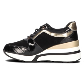 Tênis de couro Filippo DP3167 / 21 Bk preto 1