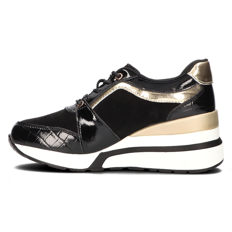 Tênis de couro Filippo DP3167 / 21 Bk preto 1