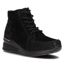 Botas de couro Filippo DBT1504 / 21 Bk Bk preto 1