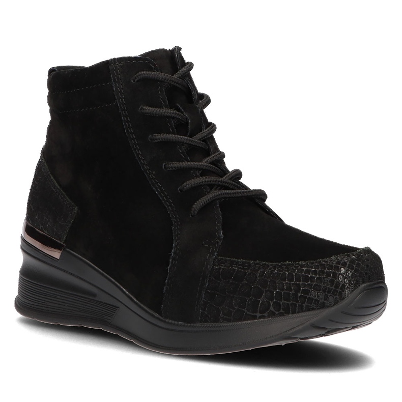Botas de couro Filippo DBT1504 / 21 Bk Bk preto 1