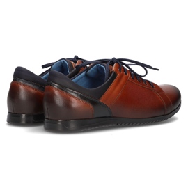 Sapato de couro Filippo 1690 marrom 2