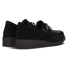 Mocassim de couro Filippo 124 preto 2
