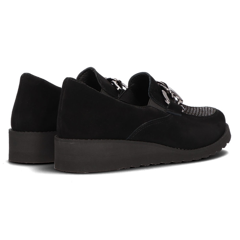 Mocassim de couro Filippo 124 preto 2