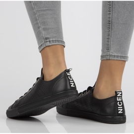 Tênis preto Filippo DP2288 / 21 Bk Bk 1