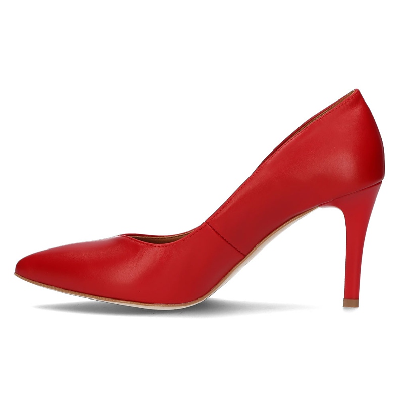 Sapatos de couro Filippo 2106 vermelho 1