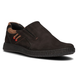 Sapatos de couro Filippo 862L preto 1