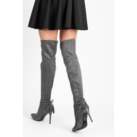 Vices Boho Boho de salto alto cinza 1