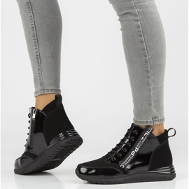 Tênis de couro Filippo DP3062 / 21 Bk Preto 1