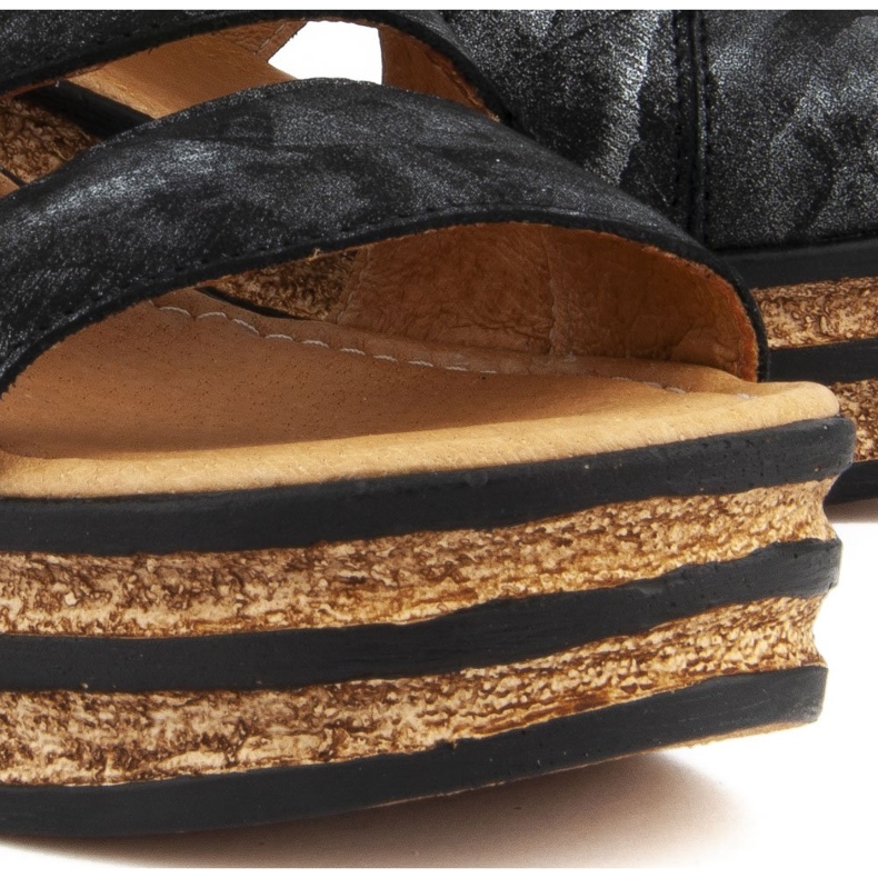 Sandália Filippo 513 Czarny Mazan preto 2