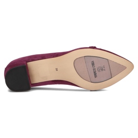 Sapatos de couro Filippo 2109/2 roxo tolet 1 Sapatos de couro Filippo 2109/2 roxo tolet 1