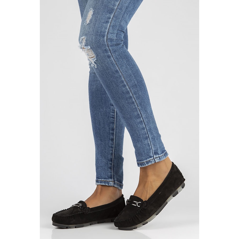 Mocassim de couro Filippo DP1202 / 22 preto 1