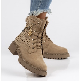 Filippo DBT3677 / 22 Bege botas 1 Filippo DBT3677 / 22 Bege botas 1