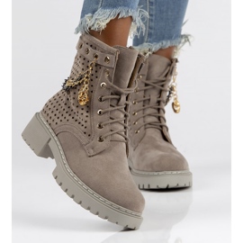 Botas cinzentas Filippo DBT3677 / 22 Gr cinza 2 Botas cinzentas Filippo DBT3677 / 22 Gr cinza 2