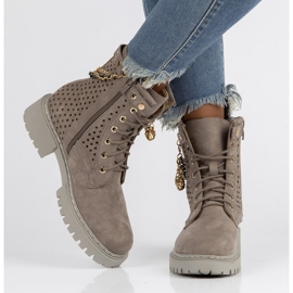 Botas cinzentas Filippo DBT3677 / 22 Gr cinza 1 Botas cinzentas Filippo DBT3677 / 22 Gr cinza 1