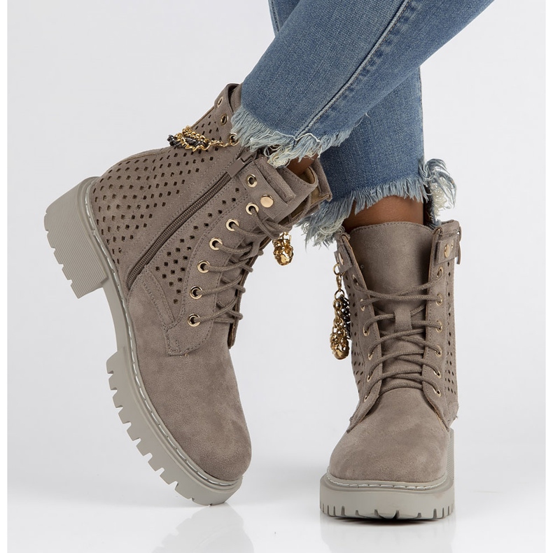 Botas cinzentas Filippo DBT3677 / 22 Gr cinza 1 Botas cinzentas Filippo DBT3677 / 22 Gr cinza 1