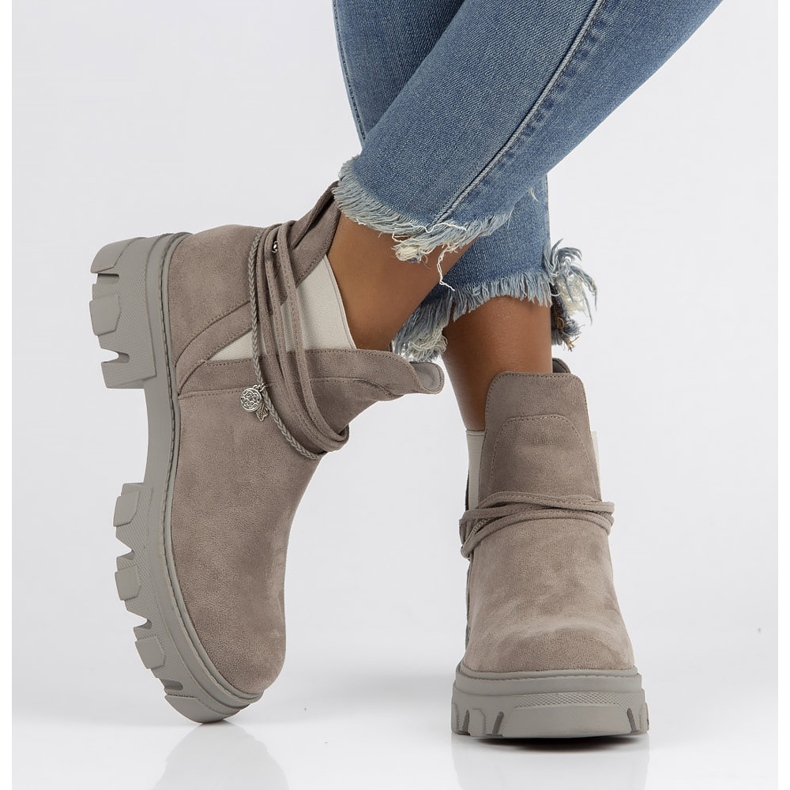 Botas cinzentas Filippo DBT3674 / 22 Gr cinza 1 Botas cinzentas Filippo DBT3674 / 22 Gr cinza 1