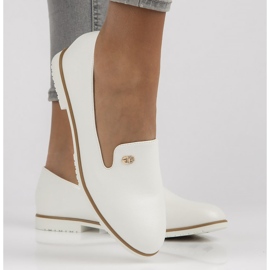 Bailarinas brancas Filippo B5002-BL branco 2