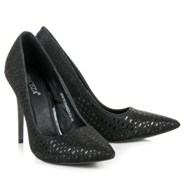 Vinceza Bombas elegantes preto 2