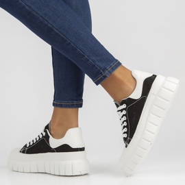 Tênis preto Filippo 19352 1