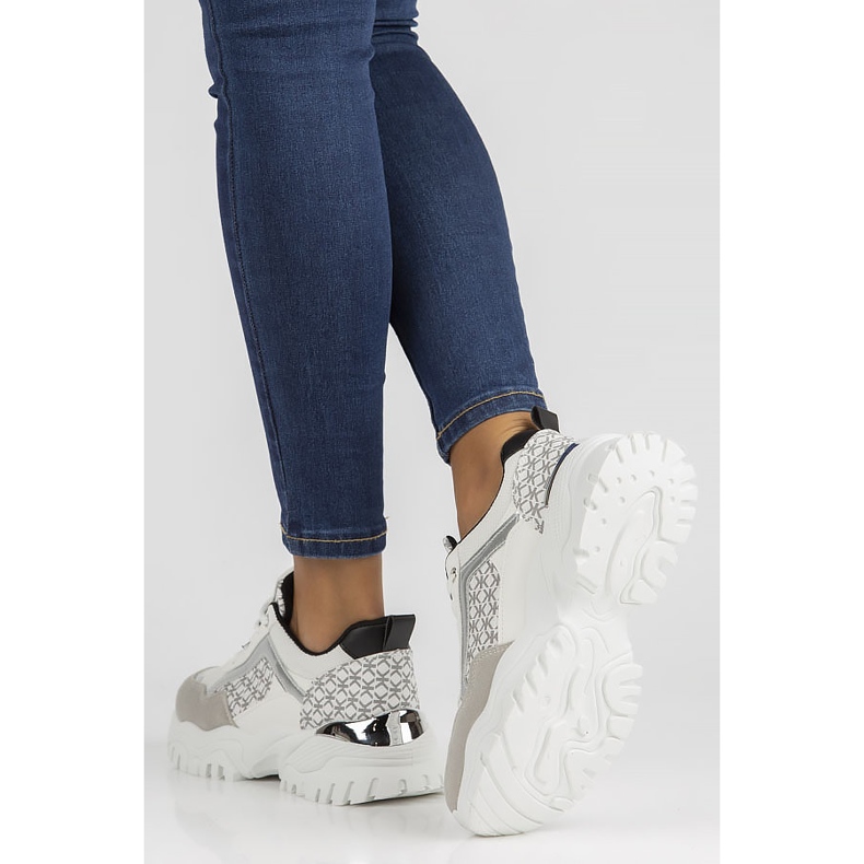 Tênis Filippo BB116 branco e preto 1