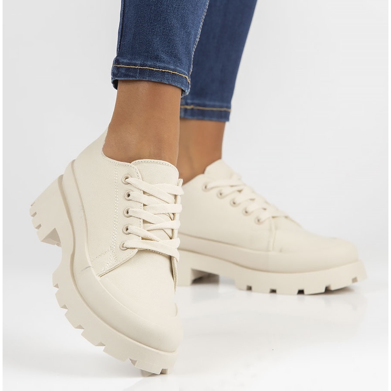 Tênis Filippo PC125 bege 1