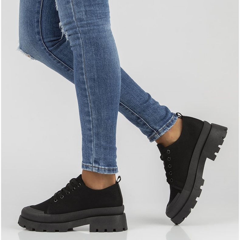 Tênis preto Filippo PC125 2