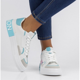 Tênis Filippo GG599 azul multicolorido 1