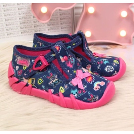 Chinelos Befado Jr BEF2N azul marinho 2