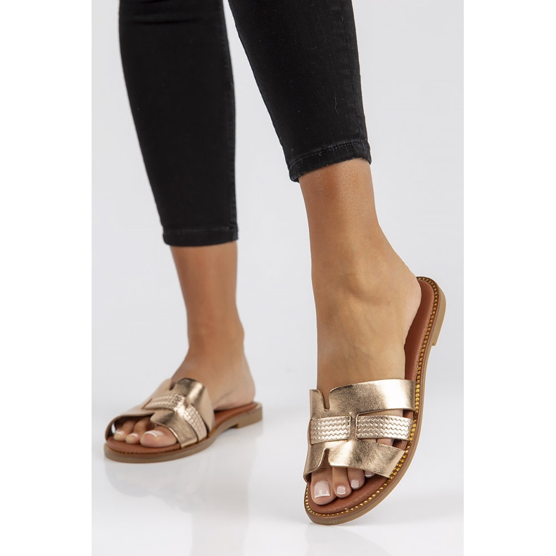 Chinelos marrons Filippo LH-305 castanho 1