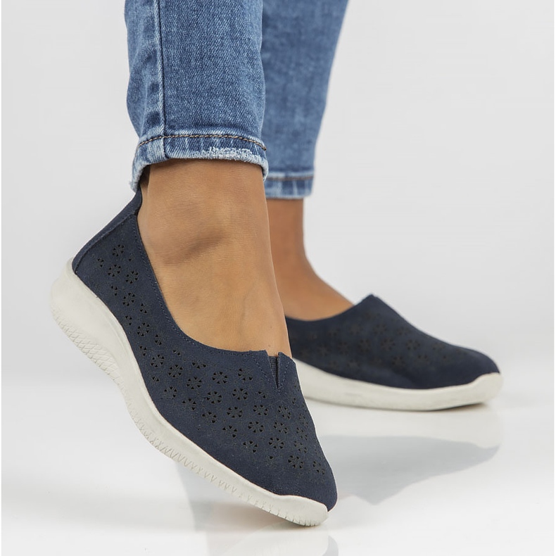 Sapatos de couro Filippo DP3673 / 22 Nv azul marinho azul-marinho 1