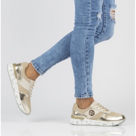 Tênis de couro Filippo DP3542 / 22 Bege 1